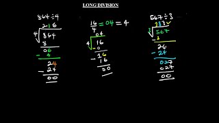 Long division lesson 1