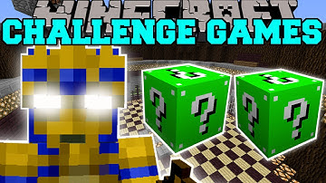 Minecraft: EGYPTIAN PHARAOH CHALLENGE GAMES - Lucky Block Mod - Modded Mini-Game