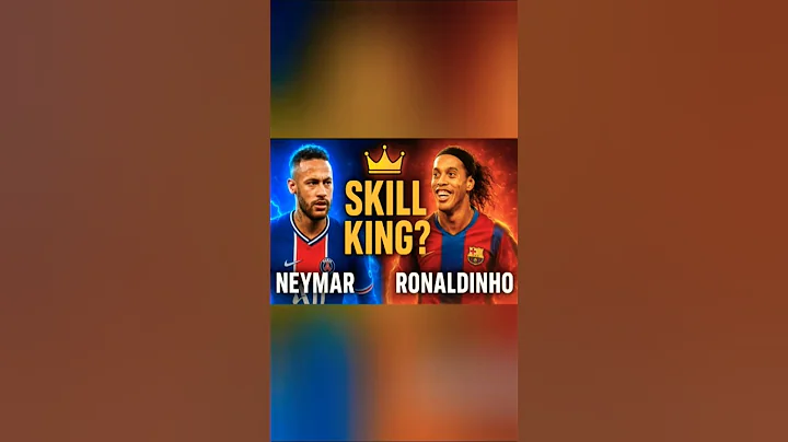 Neymar🎆 vs Ronaldinho🪄- ⚡Who is the real skill king 🤴🔥👑#football #animation #shorts #neymar
