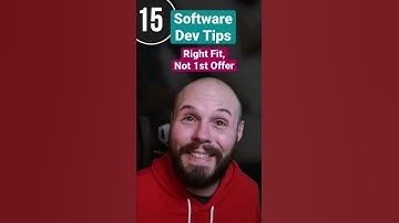 Software Dev Tips - 1st Job Offer - How to Handle I#shorts