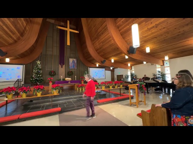 December 21, 2025 CVUMC Worship Service