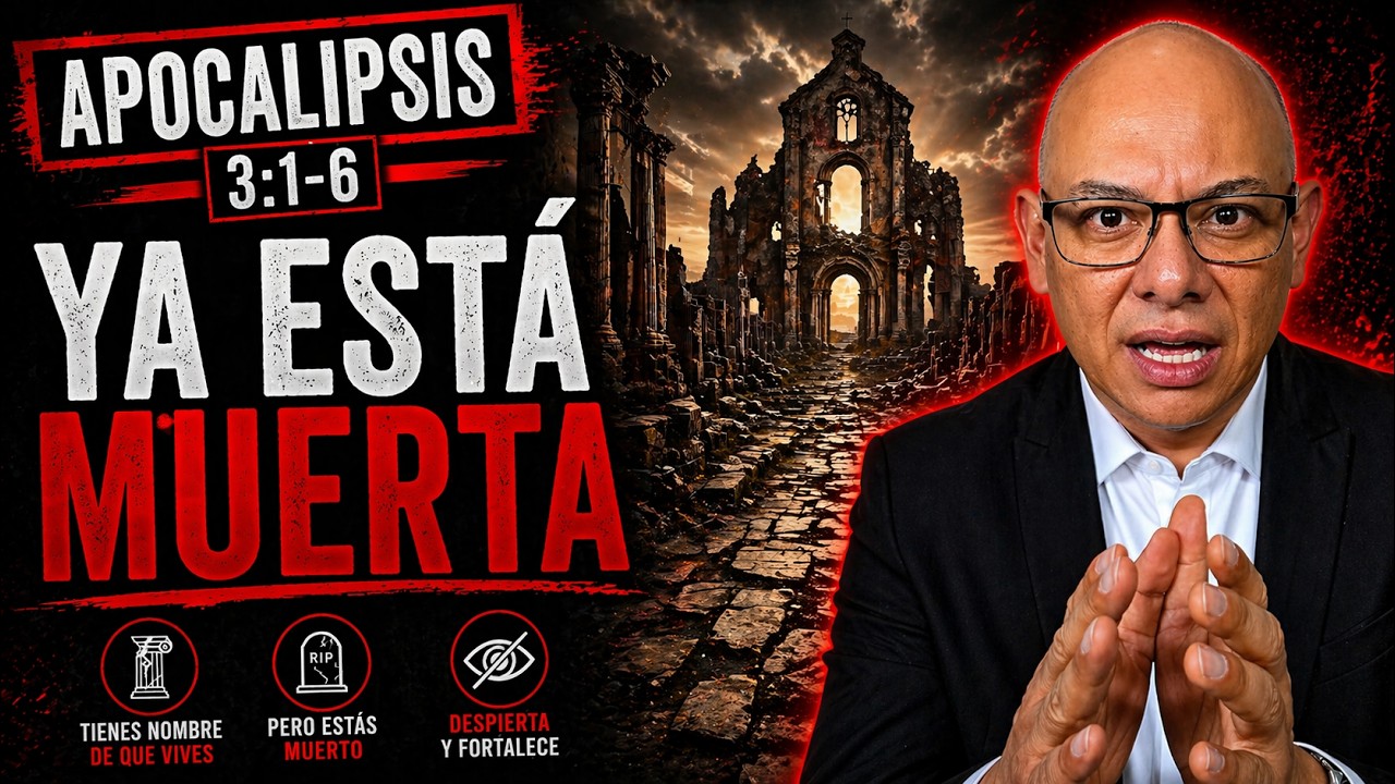 La Iglesia que parece viva pero está muerta | Mensaje a Sardis | Apocalipsis 3:1-6 | Andry Carías