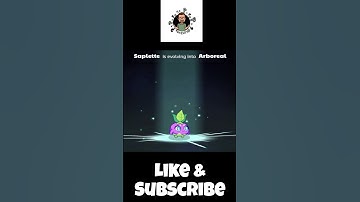 Saplette Evolves into Arboreal! Prodigy Math Game! #prodigy #math #maths #animation #pets #tutorial