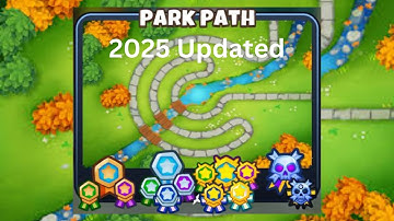 Park Path [Primary Monkeys Only] Guide | No Monkey Knowledge | BTD 6 (2025 Updated) 4K