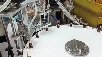 automatic rotary type eye dropper filling and capping machine