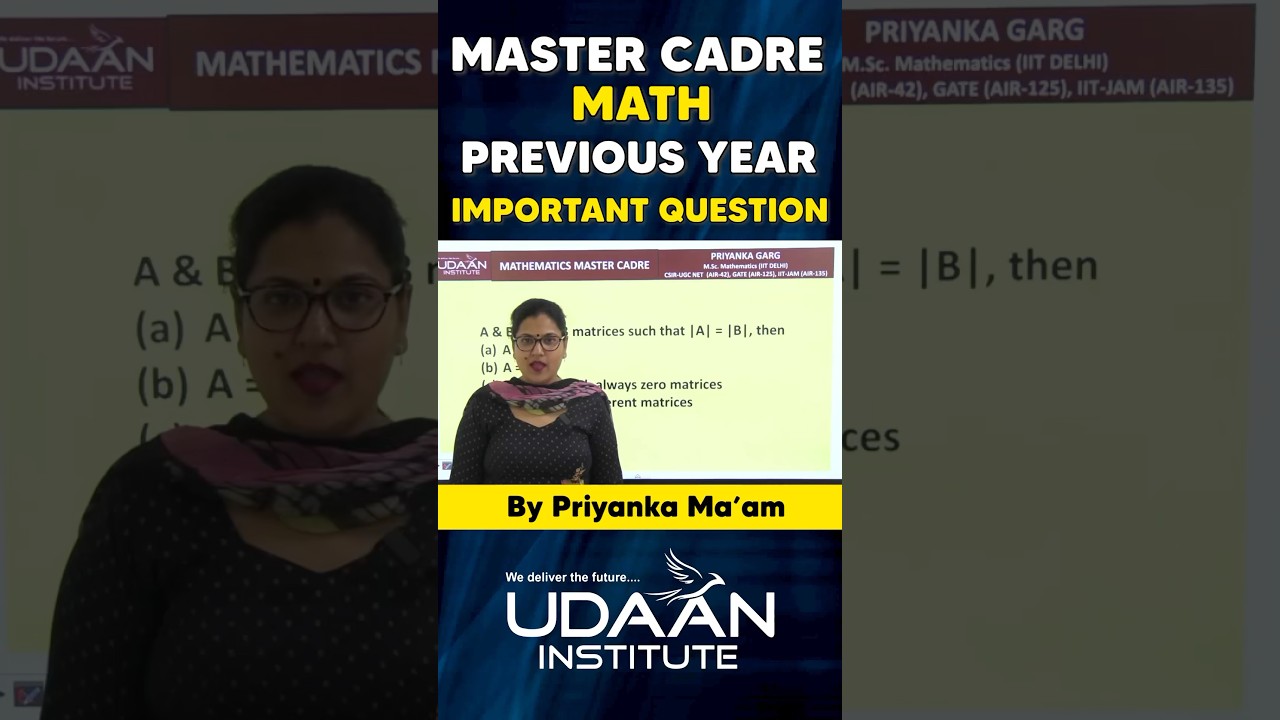Master Cadre Math Important Question🎯