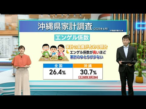 4月の家計調査 全国平均よりエンゲル係数高く その対応は