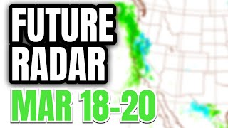 Future Radar - March 18-20 - severe weather returns Thursday