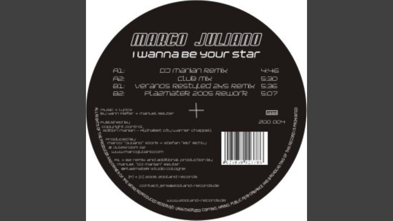 I Wanna Be Your Star (DJ Manian Remix)