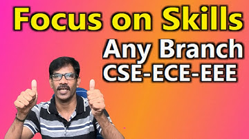 Any Branch EEE-ECE-CSE- Just Focus on Skills | Journey wih Joga Rao|