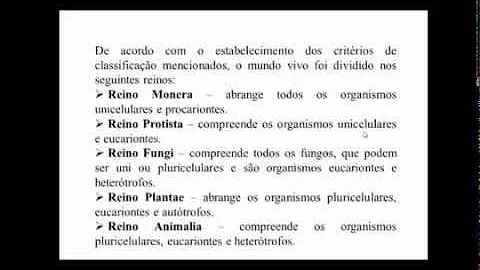 Deve ser a Lineu a regra de nomenclatura?
