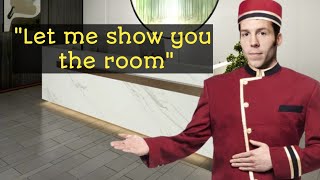 Escorting The Guest || a conversation of a bellboy and a guest