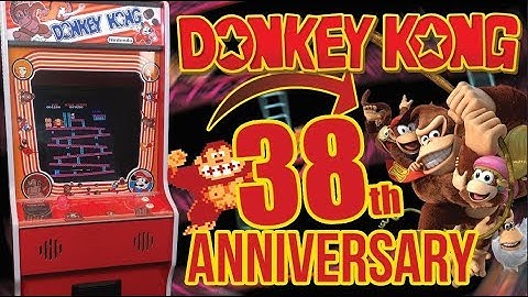 Donkey Kong 38th Anniversary - Arcade Reproduction Cabinet!