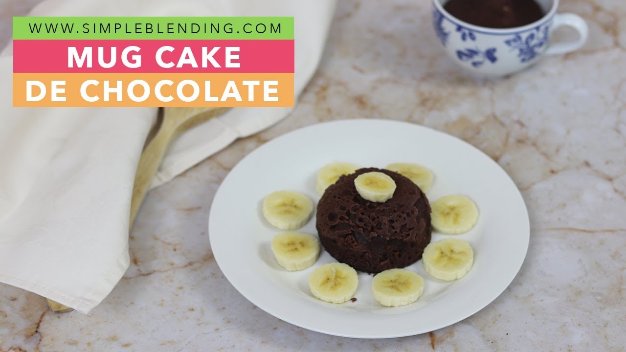 MUG CAKE DE CHOCOLATE | Mini pastel de chocolate | Muge cake en microondas