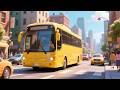 Rumble Rumble Big Bus 🚌💨 | Fun Bus Song for Kids | Nursery Rhymes & Kids Songs