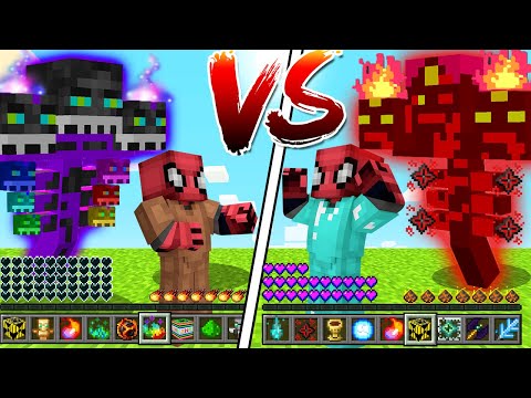 FAKİR WİTHER VS ZENGİN WİTHER! (999 ELMAS KAZANAN!) - Minecraft