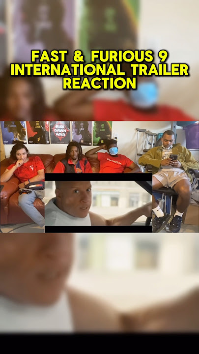 FAST & FURIOUS 9 | INTERNATIONAL TRAILER REACTION #shorts #fastandfurious #vindiesel