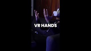 Your OWN hands in VR! ✋🏻😱 #shorts #metaquest #oculus #oculusquest