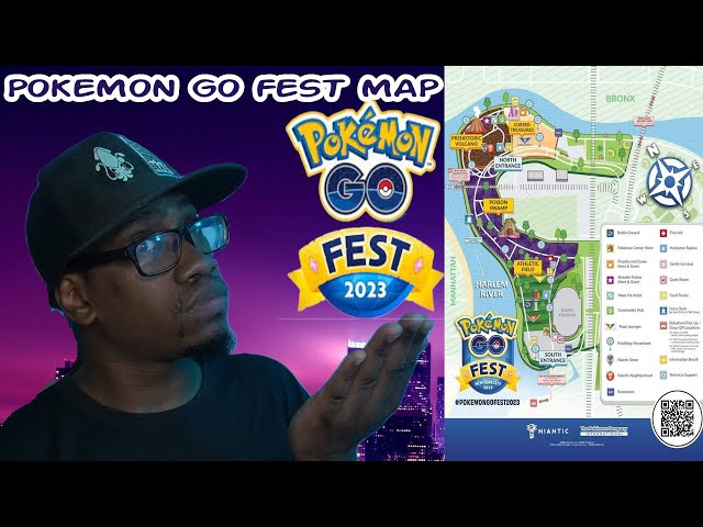 Here's the Pokemon Go Fest 2019 map