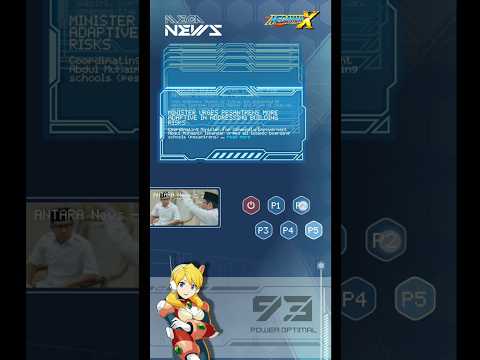 KLWP Megaman X Dive #futuristic