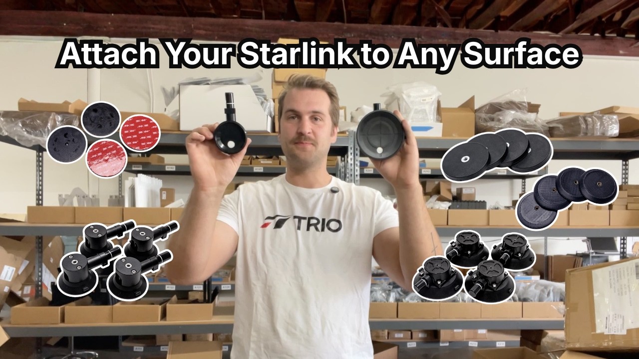 Attach Your Starlink to Any Surface