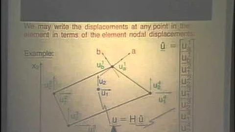Lec 6 | MIT Finite Element Procedures for Solids and Structures, Nonlinear Analysis