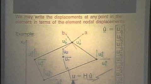 Lec 6 | MIT Finite Element Procedures for Solids and Structures, Nonlinear Analysis