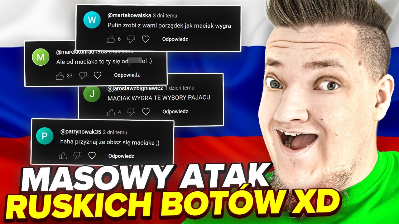 Zostałem ZAATAKOWANY przez RUSKIE BOTY XDD