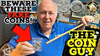 You'll Never Believe THESE Fake Coins! The Coin Guy Teaches!