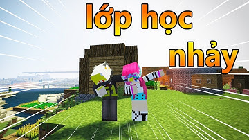 ONE VÀ NOOB YETI ĐI HỌC NHẢY CHUYÊN NGHIỆP TRONG MINECRAFT