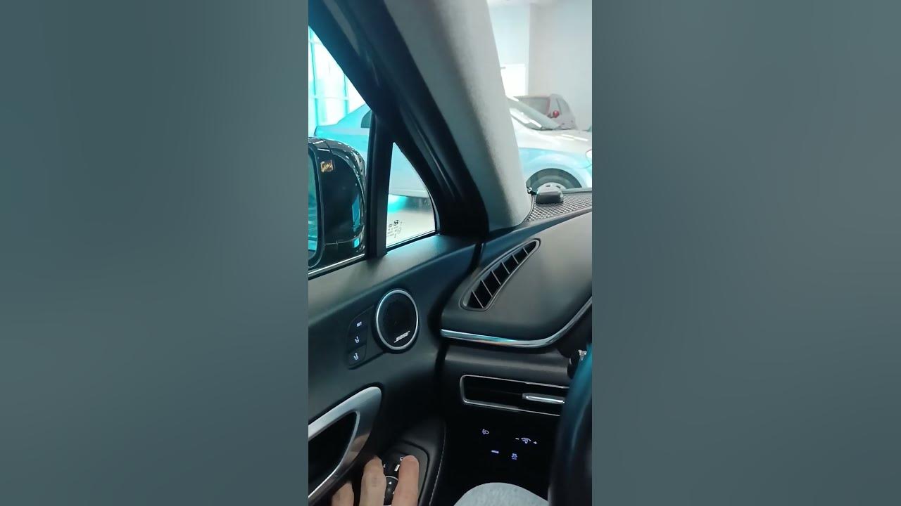 How to fold Side Mirrors Hyundai Sonata? - YouTube