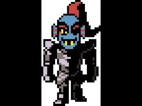 Undertale/fighting undyne/run from