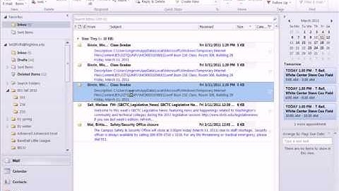Office 2010 Class #51: Word E-Mail Mail Merge from Data In an Access Database