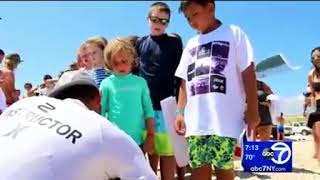 ABC7 and Amy Freeze Reports - Water Activities on Long Island