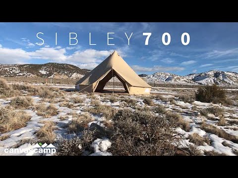 Sibley 700 | Largest Canvas Bell Tent Ever | CanvasCamp