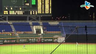 20130811 CPBL 象VS獅 9上 彭政閔左邊方向一壘安打 1分打點