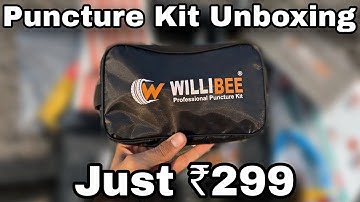 Puncture Kit Unboxing!!Just ₹299..