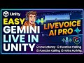 LiveVoice AI Pro Setup Guide - Easy Gemini Live integration for Unity