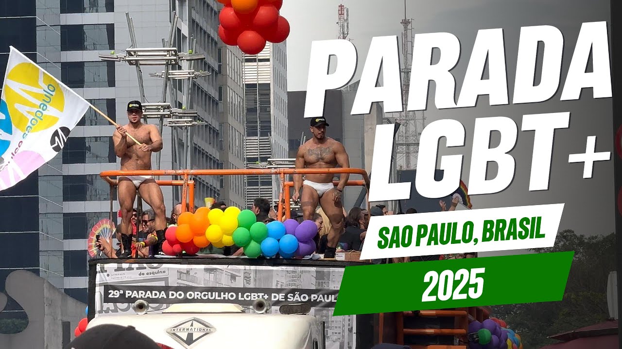 Parada LGBT+ São  Paulo 2025 – Registro rápido!