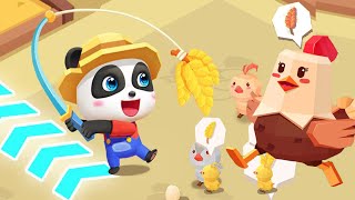 Little Panda's Town: My Farm #2 - Learn How to Breed 5 Types of Farm Animals - Babybus Games screenshot 2