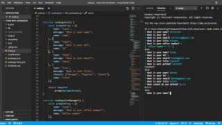 index js   Team Info Generator   Visual Studio Code 2020 07 30 20 04 27