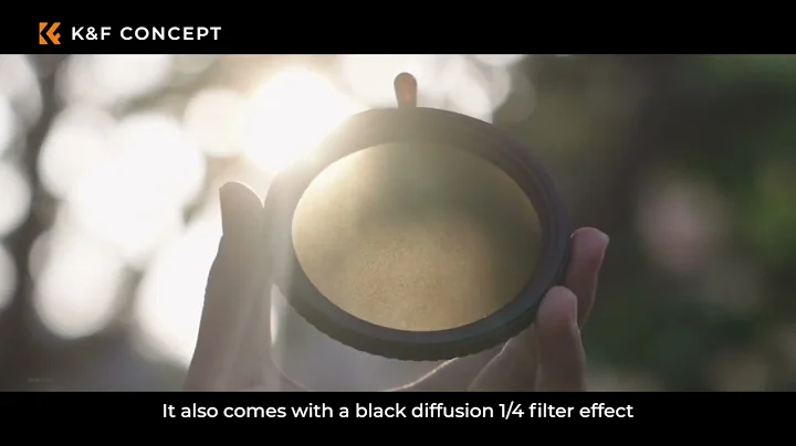 Variable ND2-32 (1-5 Stops) & Circular Polarizing Filter CPL & Black Mist 1/4 3 in 1 HD Lens Filter