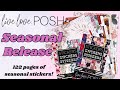 LIVE LOVE POSH | SEASONAL LOVE FLIP THROUGH | STICKERS, DIVIDERS AND MORE!