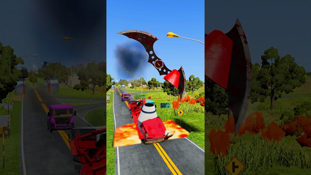 Giant Trucks vs Batrens Hammer 😱 