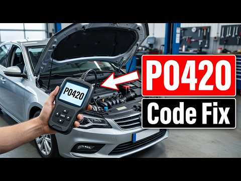 How To Fix P0420 Code - Catalyst System Efficiency Bank 1