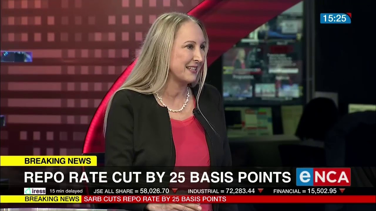 Reserve Bank cuts repo rate - YouTube