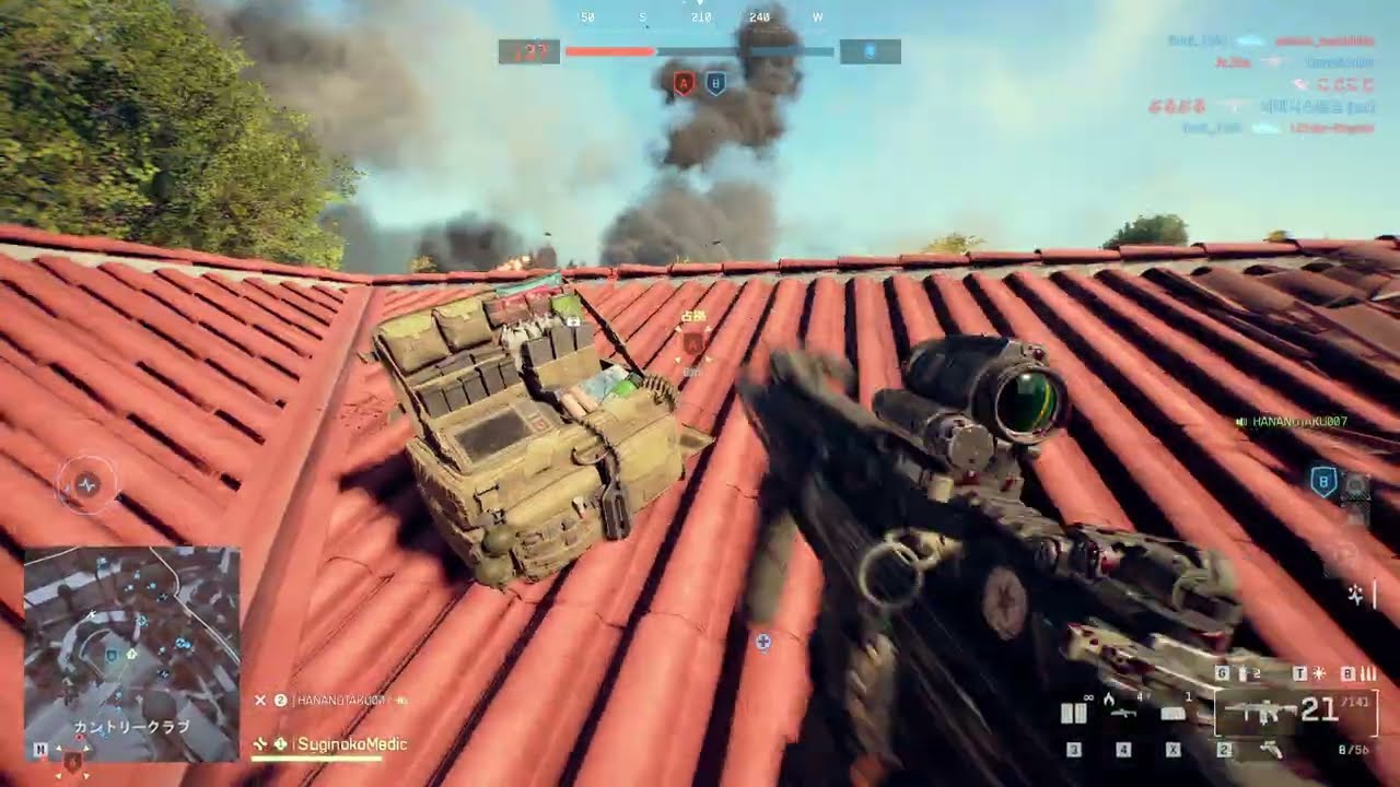 殆どの距離で4発キルができることで距離によってはアサルトライフルをも凌ぐ強さのカービンM277！【BF6PC】