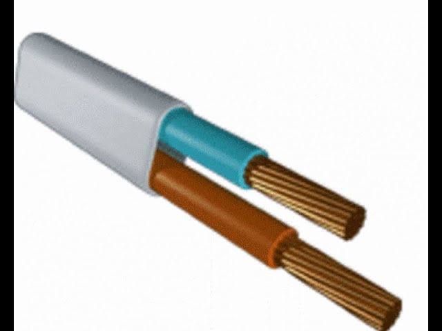 Как разделать провод ШВВП .