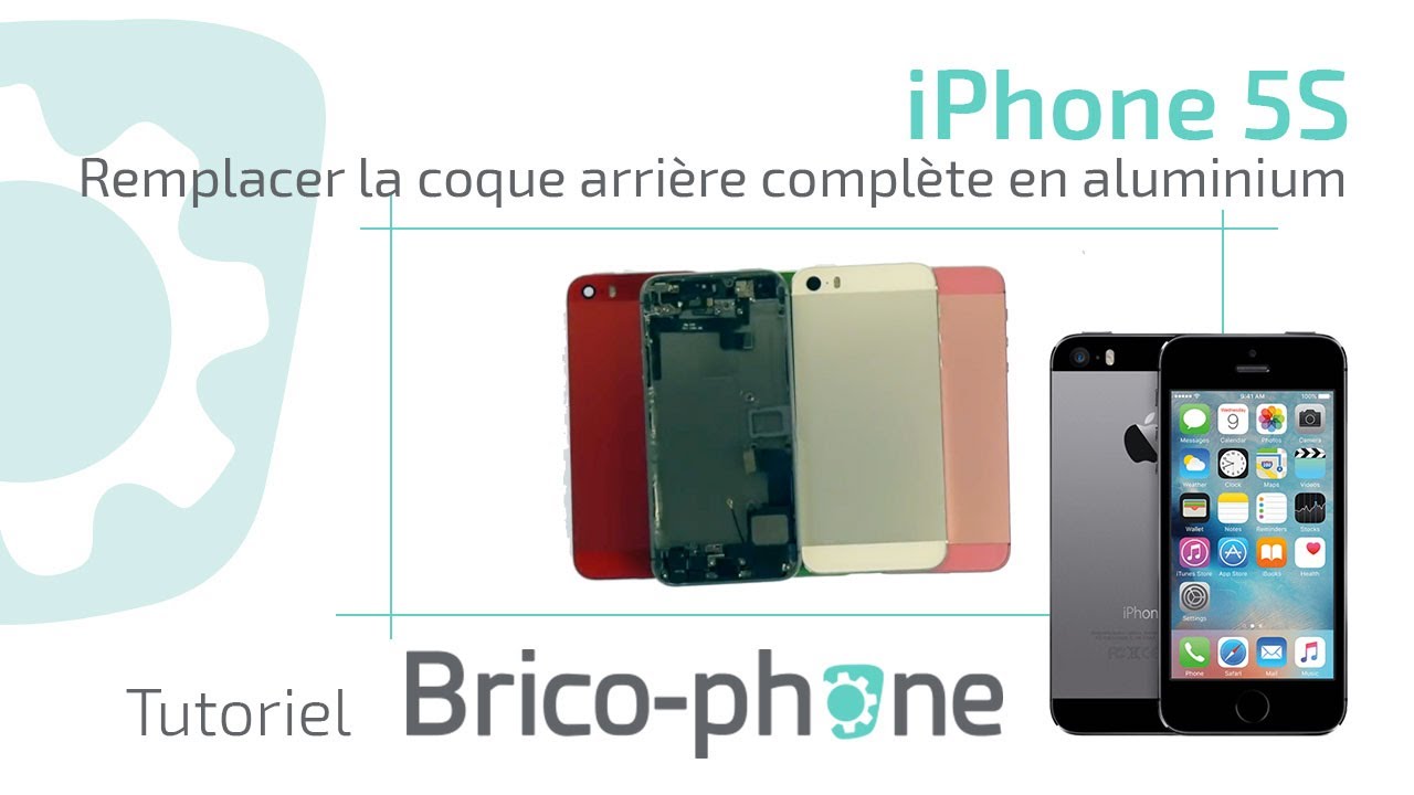 tuto remplacement coque arriere iphone 6