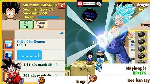 (🎃Ngọc Rồng Online) - cuối Sk Halloween Ước Đổi Skill 2 Cho 2 acc ⭐